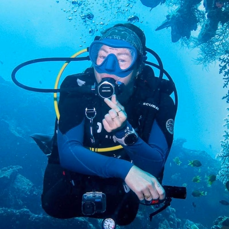 Nadia — dive team, Aqua Dive Resort Amed